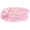 PETTI SKIRT Detská Bloomers tutu sukňa s nohavičkami - púdrovo ružová