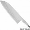 Dictum 719557 - Damascus Blade, 15 Layers, Santoku - Čepeľ