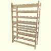 Krušnohorský nábytek Drevený stojan na víno V6X8 64 x 120 x 25 cm borovica
