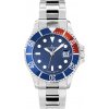DUGENA Pánske náramkové hodinky DUGENA 4460774 Diver, quartz, modrý ciferník, indexy, puzdro z nehrdzavejúcej ocele, tvrdené minerálne sklo, 30 barov