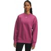 Dámska mikina cez hlavu Under Armour RIVAL FLEECE OS CREW W červená 1386463-659 - XS
