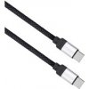 Solight magnetický USB-C 3.1 kabel, USB-C konektor - USB-C konektor, 1m SSC2101