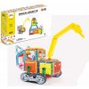 Magnetická stavebnica Heavy Equipment set 66ks - Magical Magnet II