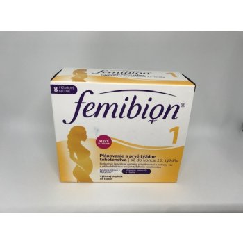 FemiBion 1 kyselina listová a Metafolin + vit. D3 60 tabliet