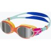 Detské plavecké okuliare Speedo Biofuse 2.0 Mirror cobalt pop/marine blue/volcanic orange