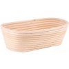 Ošatka ratanová MagicHome, na kysnutie chleba, oválna, max.850 g, 35x14x7 cm