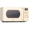 Klarstein Julieta, mikrovlnná rúra s grilom, 20 l, 700/800 W, Ø 25,5 cm, 8 programov (TK49-Julieta-20-cr)
