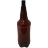 Fľaša PET pivová 1,5 l / bal. 50 ks - dlhý uzáver, 28mm, hnedá