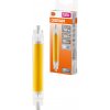 LED žiarovkakapsulou R7s 8W = 60W 806lm 4000K neutrálna biela 300° SLIM LINE Osram
