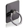 Kovový držiak prsteňový pre smartfón a tablet - Čierna HR15259