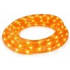 DECOLED Vonkajšia hadica LED Easy Fix 1 m, oranžová, 30 LED, IP44, kovová