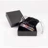 Ecohead Náramok na ruku - Ebony Rainbow s krabičkou gift box