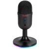 Marvo, herný/streamovací , MIC-06, čierny, RGB podsvietenie, vstup pre slúchadlá MIC-06 BK