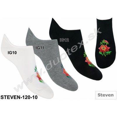 Steven Členkové ponožky 120 10 IG11 sivá
