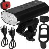 Sada LED svetiel na bicykel – 1300 lm, 5200 mAh