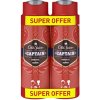 OLD SPICE Sprchový gél Captain 2 x 400 ml