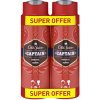 OLD SPICE Sprchový gél Captain 2 x 400 ml