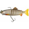 FOX Rage Gumová nástraha Replicant Jointed 15cm 60g Silver Ghost