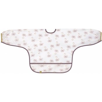 Lässig 4babies Long sleeve Bib Little Water Swan