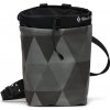 Vrecko na magnézium Black Diamond Gym Chalk Bag M/L Farba: sivá/čierna