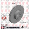 ZIMMERMANN Brzdový kotúč 150.3406.20