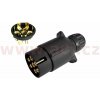 zástrčka 7 pin 12V na konektoty plast. dvouvývod. JAEGER