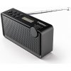 Maxxo Prenosné digitálne rádio Maxxo DAB+/FM PB01 s batériou, teleskopickou anténou, reproduktorom a displejom