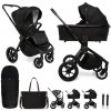 MUUVO Kočík kombinovaný Quick SE 2 Chromium black set 2v1 2024