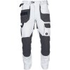 CERVA DAYBORO PFM / Pracovné nohavice do pása - biela 48