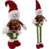 Ruhhy Vianočný snehuliak - teleskopický 95cm 22331