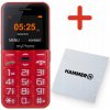 Mobilný telefón myPhone Halo Easy 4 MB / 4 MB 2G červený