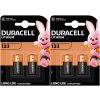 4x BATERIA LITOWA LITHIUM 123 CR123 CR123A 3V DURACELL OBCHOD FANEO
