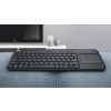 Logitech bezdrôtová klávesnica Touch Keyboard K400 Plus, CZ