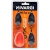 Set Krmítok Mivardi Method Feeder QMR Flat Vel. L (30gr + 40gr + 50gr + Formička)