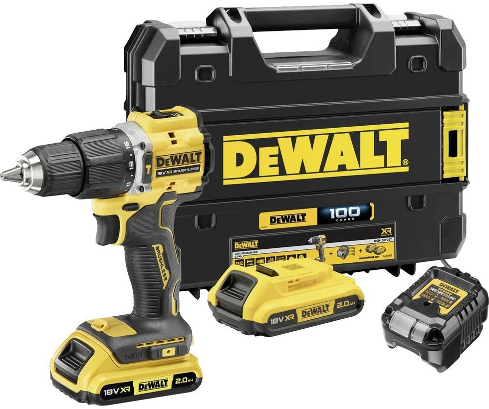 DEWALT DCD100YD2T-QW