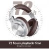 Oneodio Fusion A70 Wireless Headphones (Brown)