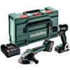 Metabo Náradie - 18V AKU súprava vŕtacieho skrutkovača a uhlovej brúsky, 1x aku 2,0 Ah a 1x aku 4,0 Ah LiPower, nabíjačka 685233000