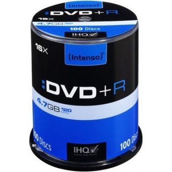 Intenso DVD+R 4,7GB 16x, 100ks