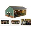 Kids Globe stodola pre 3 traktory 1:16