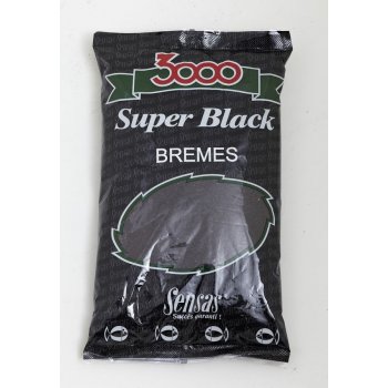 Sensas 3000 Krmivo Super Black Pleskáč-čierne 1kg