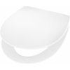 WC sedátko Cerro s pomalým sklápaním, polypropylén, biela