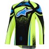 ALPINESTARS dres TECHSTAR NOMUR tmavo modrá/žltá fluo/modrá 2026 - S