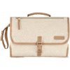 SKIP HOP Podložka prebaľovacia cestovná 2v1 Pronto Beige swirl dot 9Q220910