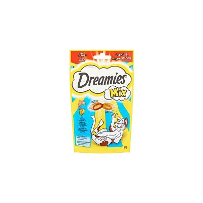 Dreamies pochúťka pre mačky s lososom a syrom 60g