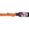 Obojok MAC LEATHER 20mm/38-50cm oranžový pre psov