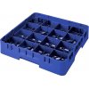 Cambro Kôš Camrack 16 pozícií, výška pohára 9 cm - Modrá| TOM, R-16S318-186