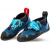 Ocún Ribbit blue/black dětské lezečky na suchý zip - 30-31 EUR