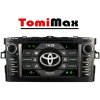 TomiMax Toyota Auris 2007-2011 Android 14 autorádio s WIFI, GPS, USB, BT HW výbava: 8 Core 8GB+128GB HIGH