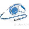 Vodítko Flexi Comfort lanko M 8m modré (do 20kg)