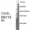Cavel koaxiálny kábel DG113ZH 100 m